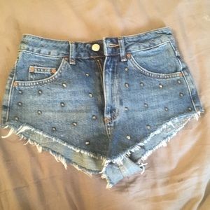 Topshop Moto shorts